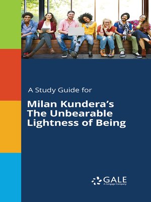 cover image of A Study Guide for Milan Kundera's "The Unbearable Lightness of Being"